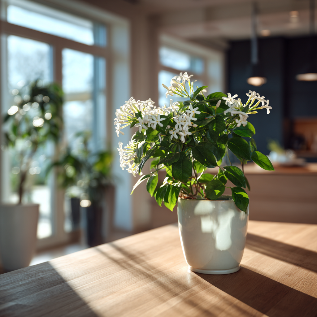 vencovec-stephanotis-v-bilem-kvetinaci-na-stole-v-svetlem-interieru