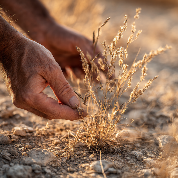 vyhnivani-pechavy-sesleria-oslabeny-trs-v-suche-pude