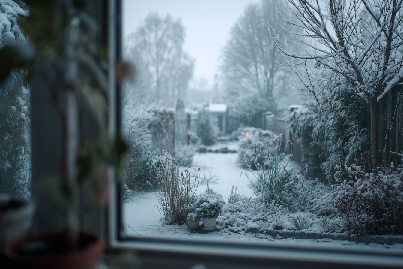 zimni-zahrada-pod-snehem-pohled-z-okna-klid-a-odstup