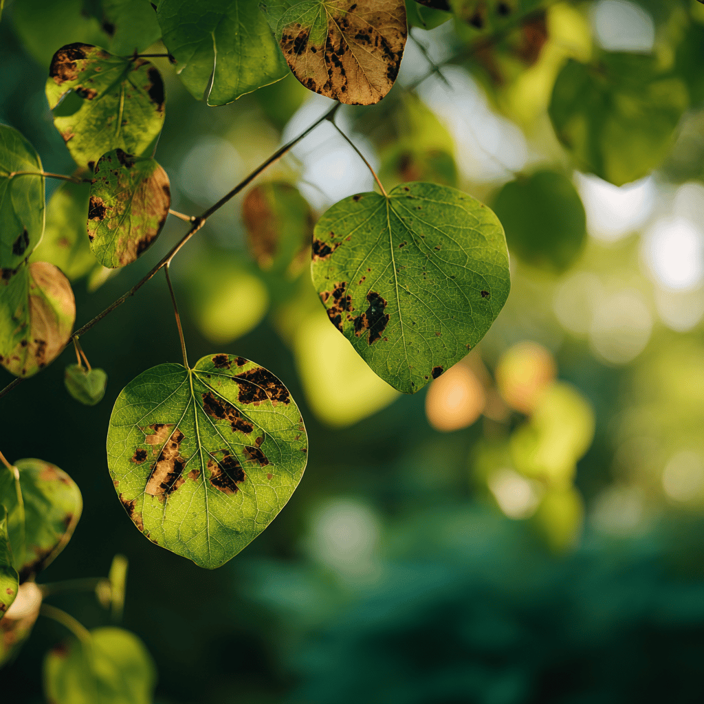 zmarlicnik-cercis-napadene-listy-houbova-infekce