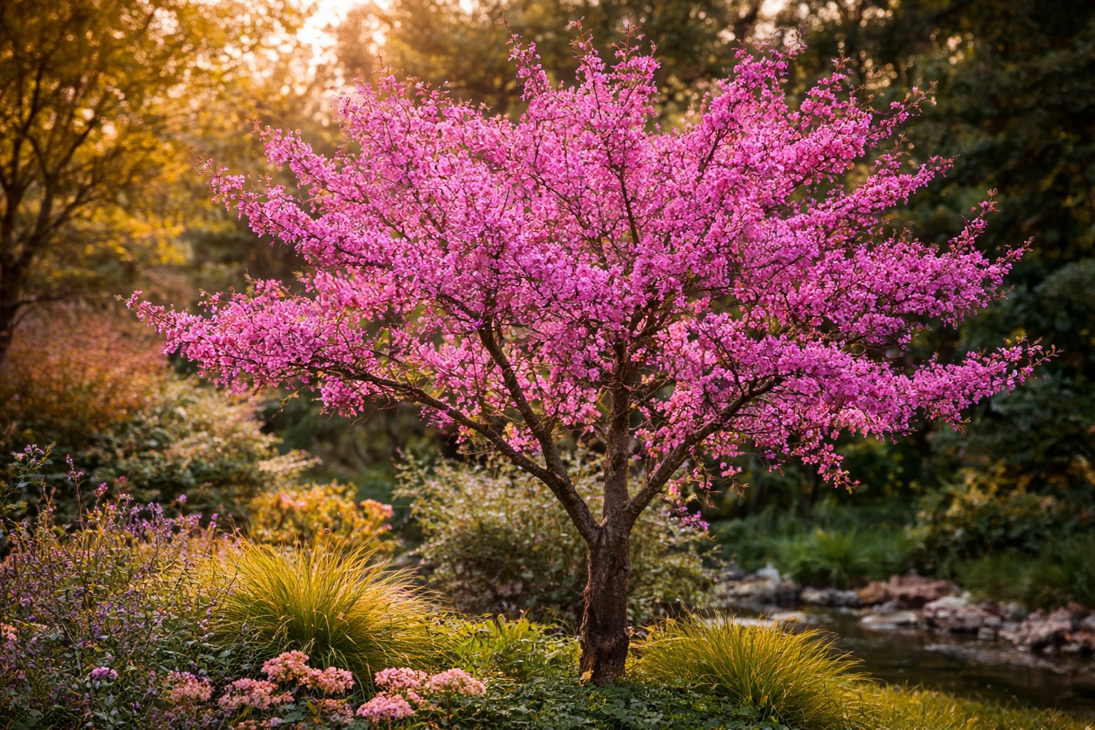 zmarlika-avondale-kvetouci-strom-ruzove-kvety-jaro-zahrada