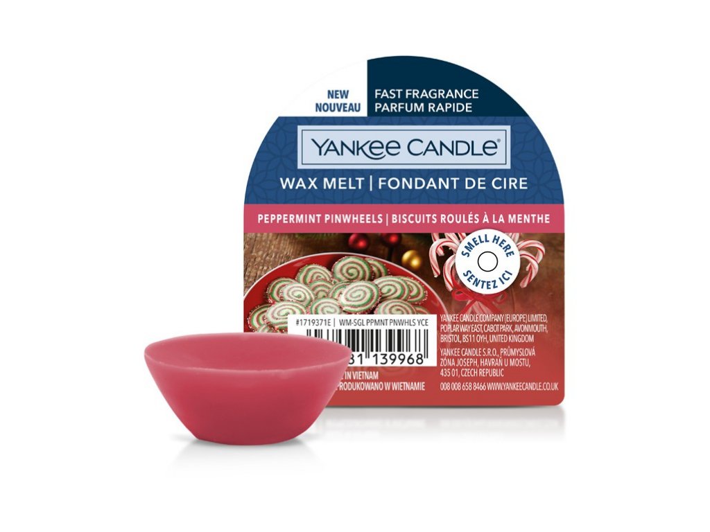Yankee Candle Vosk do aromalampy Peppermint Pinwheels