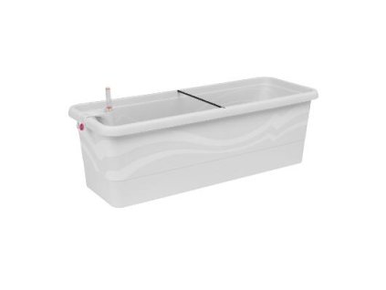 Samozavlažovací truhlík Smart Systém Gardenie 80 cm bílá