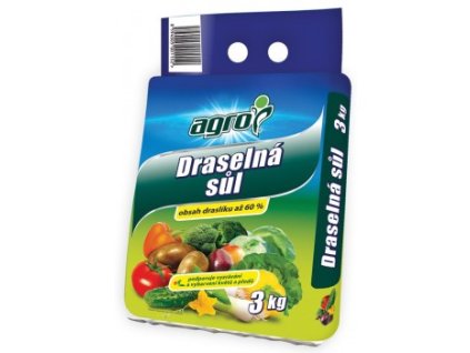 AGRO Draselná sůl 3 kg