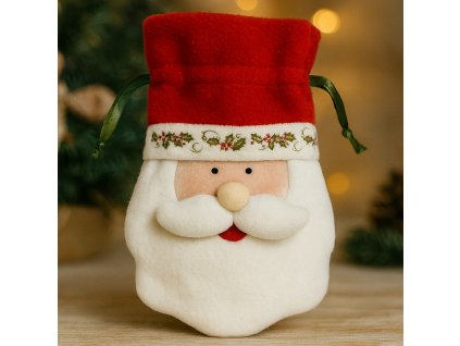vanocni-pytlik-santa-cerveny