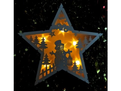 vanocni-svitici-hvezda-se-snehulakem-31cm