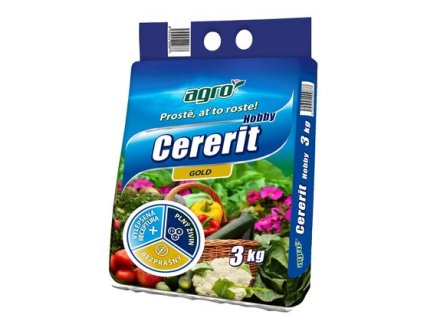 Agro Cererit Hobby GOLD 3 kg – granulované hnojivo bez chloru, ideální pro ovoce, zeleninu, trávníky i okrasné rostliny.