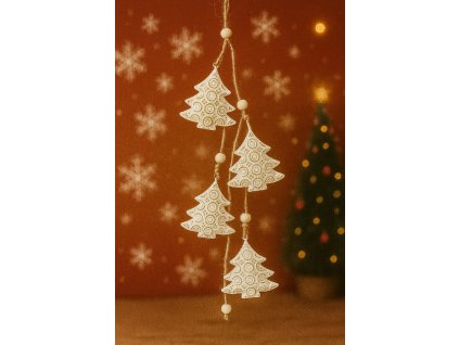 bila-vanocni-dekorace-ctyri-keramicke-stromecky-na-snurce-s-kulickami