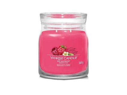 2077508 yankee candle aromaticka svicka signature sklo stredni red raspberry 368 g
