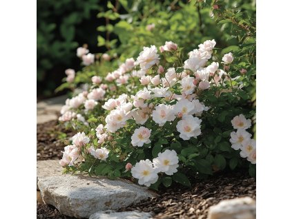 Rosa 'Sea Foam' (Růže půdopokryvná)