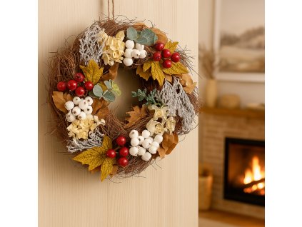 podzimni-dekorativni-venec-s-bobulemi-a-listy-25