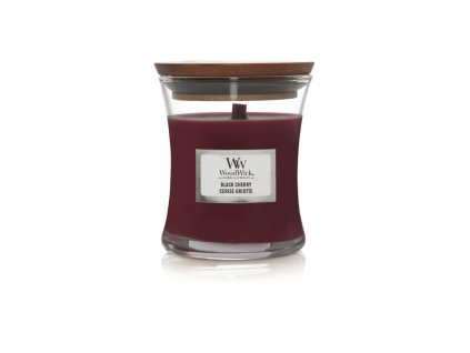 WoodWick vonná svíčka 'Black Cherry' váza střední