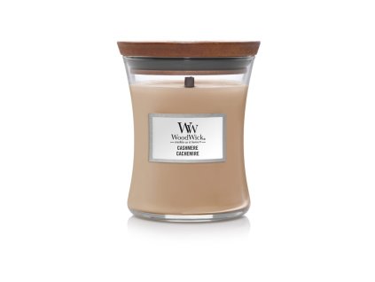 WoodWick vonná svíčka 'Cashmere' váza střední