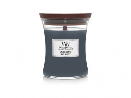 WoodWick vonná svíčka 'Evening Onyx' váza střední