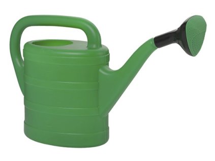 Konev plastová Retro 2 l zelená – praktická plastová konev s kropítkem, objem 2 l, ideální pro zálivku pokojových a zahradních rostlin.