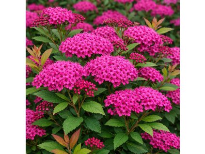 Tavolník japonský 'Anthony Waterer' (Spiraea bumalda (syn. japonica) 'Anthony Waterer')