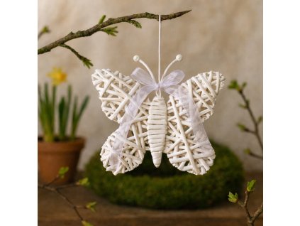 prouteny-zavesny-motyl-bily-jarni-dekorace