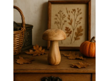 drevena-dekorace-houba