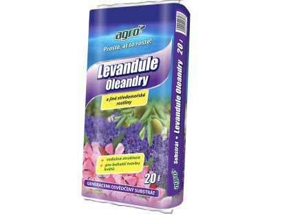 agro substrat pro levandule a oleandry 20l baleni