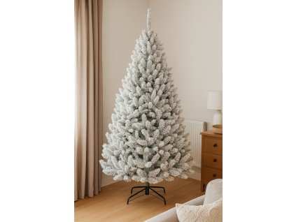 vanocni stromek smrk gesty zasnezeny