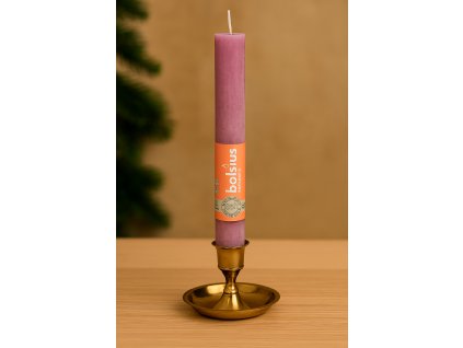 konicka-svicka-5-fialova-dekorativni-svicka-bolsius