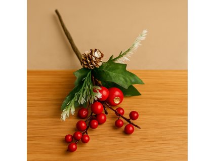 dekoracni-vetvicka-s-cervenymi-bobulemi-a-siskou