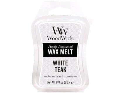 WoodWick 'White Teak' vonný vosk do aromalampy