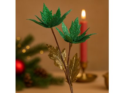 vanocni-zapich-zelena-trpytiva-vanocni-hvezda-60cm