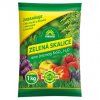 Zelená skalice 1 kg – minerální hnojivo s železem a sírou pro prevenci chlorózy, okyselení půdy a podporu růstu zeleniny a dřevin.