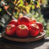 "Jabloň 'Šampion' (Malus domestica 'Šampion') – částečně samosprašný, mrazuvzdorný ovocný strom s českou podzimní odrůdou, aromatickými a sladkokyselými plody, sklizeň koncem září až začátkem října, vhodný i k prostokořenné výsadbě"