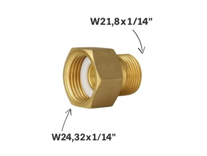 REDUKCE W24,32 x 1/14 na W21,8 x 1/14
