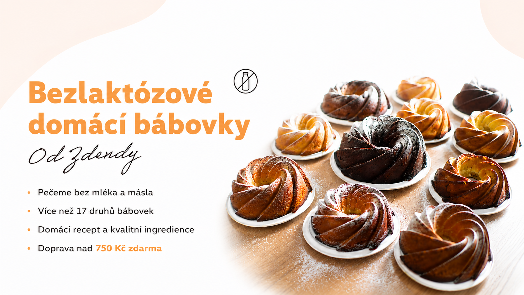 Zdendovy bezlaktózové domácí bábovky