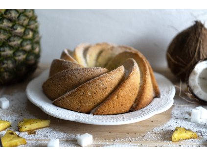 Zdendova ananasovo-kokosová bábovka