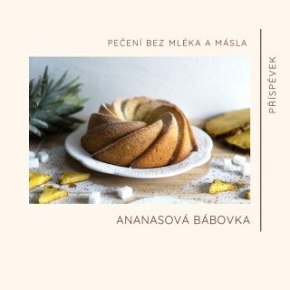 Sladká chuť šťavnatého ananasu, jemné těsto a vůně, která Vás přenese do slunečných dní. ☀️ Má ananasová bábovka spojuje...