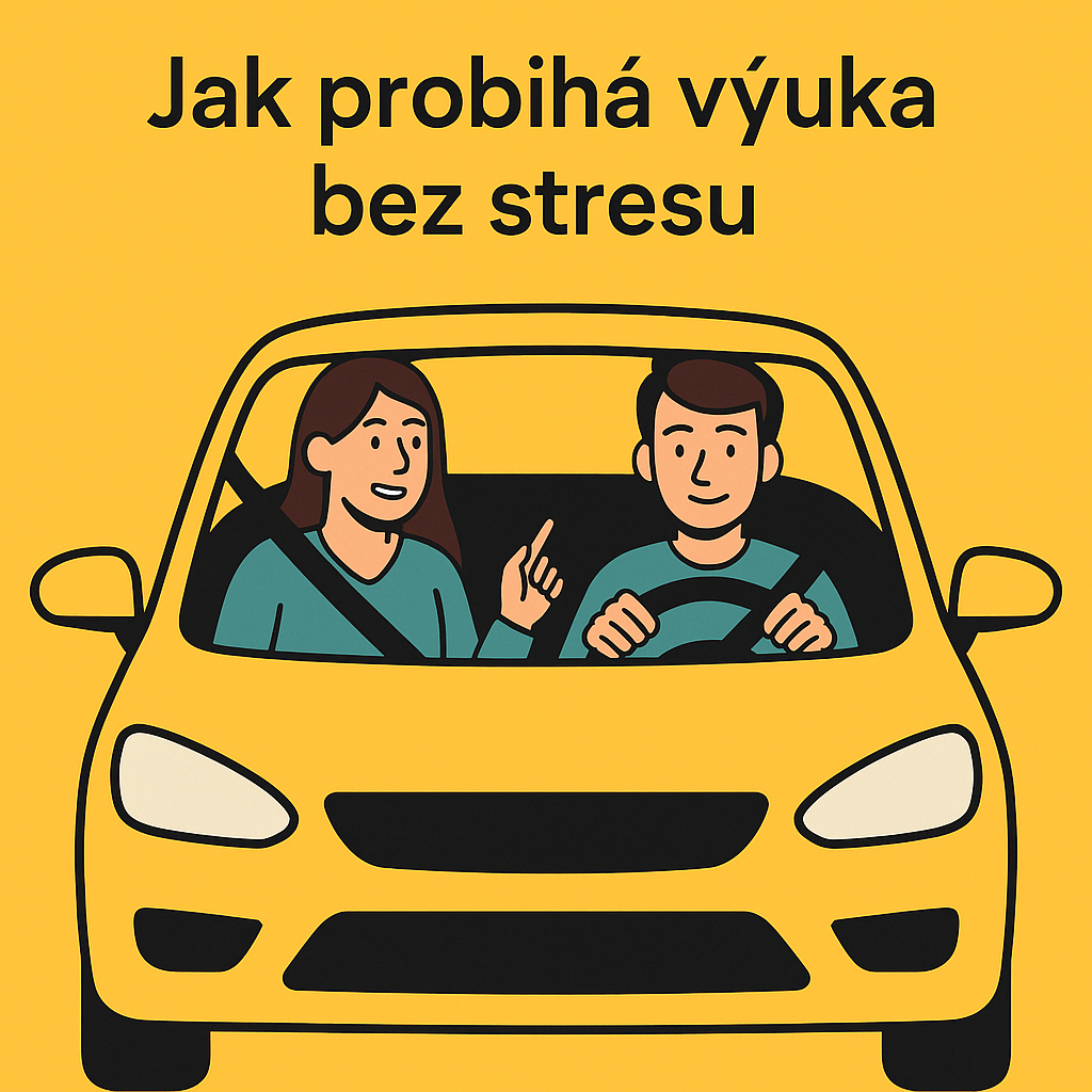 Jak probíhá výuka bez stresu 🚗 (Zdenka učí řídit)