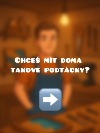 ✨Chceš mít doma tyto luxusní podtácky a k tomu elegantní kovový držák? ✨ Napiš mi do zpráv a domluvíme se 😉 #podtácky...
