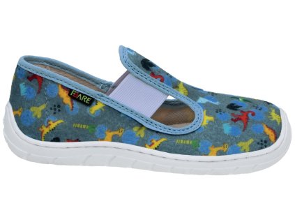 FARE BARE 5201462 dětské papuče na gumičku