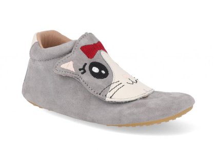 Barefoot capáčky Superfit - Papageno šedé