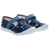 FARE 4110401 Dětské papuče na suchý zip modré
