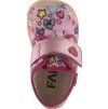 FARE FIRST KIDDY 5011471 dětské papuče na suchý zip růžové