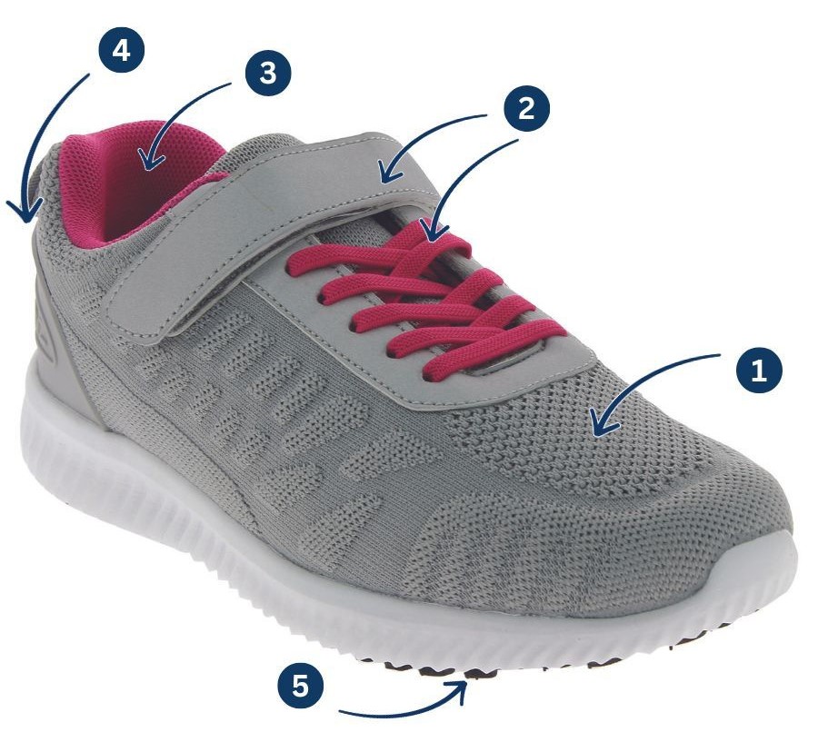 Dámské-sneakers-tenisky-VALIA-šedé-PodoWell-2