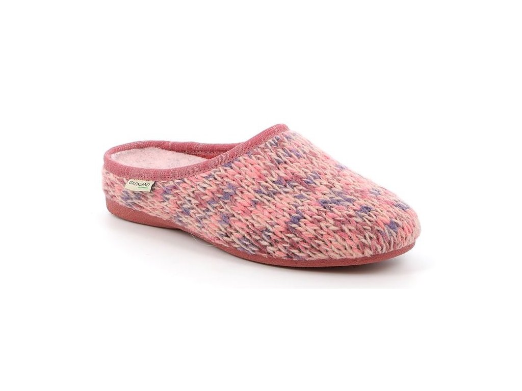 ADRI CI2446 domácí pantofle dámské růžové Grunland | Štěpánková & C.