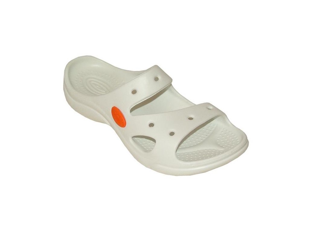 COMFORT PLUS dámské pracovní pantofle s certifikací bílé SunShoes 1
