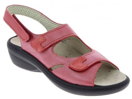 DINA halluxový sandálek dámský červený PodoWell