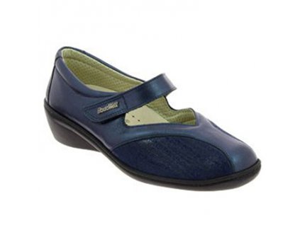 STADIA strečová dámská obuv pro halluxe a kladívkové prsty modrá PodoWell