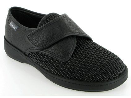 PodoWell ALVINE halluxová obuv unisex elastická ve špici černá