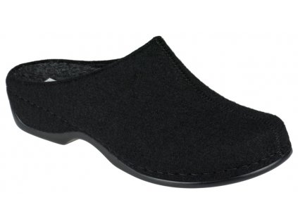 FLORINA  01025-958 domácí filcová obuv dámská černá Berkemann