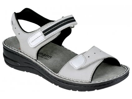LENI zdravotní sandálek dámský šedý 03102-980 Berkemann