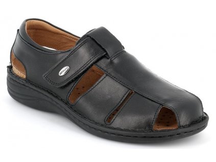 LINO SE0015 pánský sandál černý Grunland 1