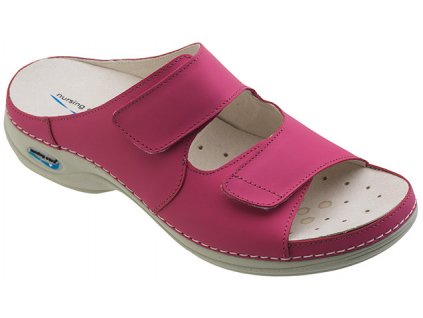 VIENA dámská pantofle pratelná fuksiová WG809 Nursing Care 3
